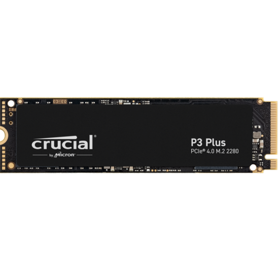 Fotografija izdelka Crucial P3 Plus 1TB 3D NAND NVMe PCIe M.2 SSD