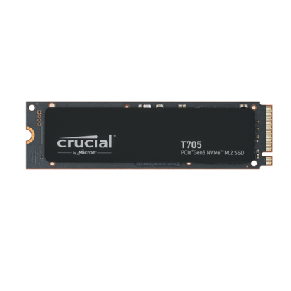Fotografija izdelka Crucial T705 1TB PCIe Gen5 NVMe M.2 SSD