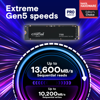 Fotografija izdelka Crucial T705 1TB PCIe Gen5 NVMe M.2 SSD