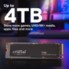 Fotografija izdelka Crucial T705 1TB PCIe Gen5 NVMe M.2 SSD