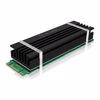 Fotografija izdelka IcyBox IB-M2HS-70 hladilnik za M.2 SSD diske