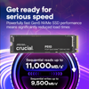 Fotografija izdelka Crucial P510 1TB PCIe Gen5 NVMe 2280 M.2 SSD