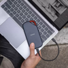 Fotografija izdelka SanDisk 2TB Extreme PRO USB-C NVMe USB 4 zunanji SSD disk