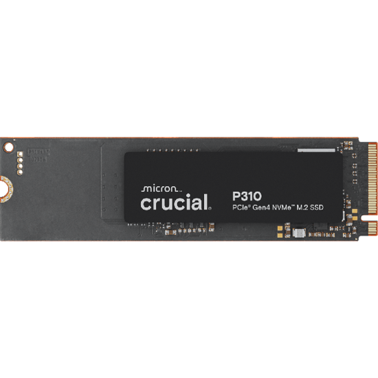 Fotografija izdelka Crucial P310 500GB PCIe Gen4 NVMe 2280 M.2 SSD
