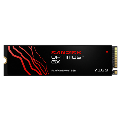 Fotografija izdelka SANDISK 500GB Optimus GX 7100 M.2 2280-S3-M PCIe 4.0 NVMe 2.0 SSD disk