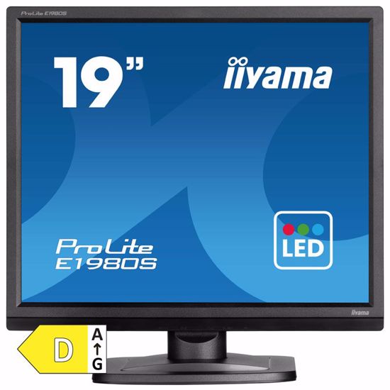 Fotografija izdelka IIYAMA ProLite E1980S-B1 48cm (19") 1280x1024 TN 75Hz HDMI/DP zvočniki monitor