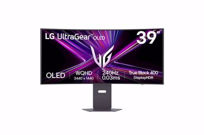 Fotografija izdelka Monitor LG 39 OLED 39GX900A-B UltraGear ukrivljen, 3440x1440, 2x HDMI, DP, USB-C, 240 Hz