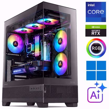 Fotografija izdelka iGamer ⚡RAPTOR i7-14700F | 32GB DDR5 | SSD 2TB NVMe | RTX 5070Ti-16GB  | Vodno hlajenje | Windows 11 PRO | Gaming namizni