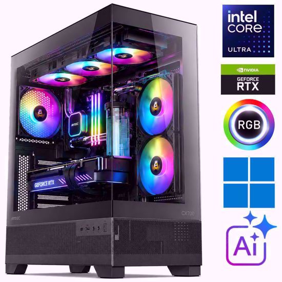 Fotografija izdelka iGamer ⚡RAPTOR Ultra 7-265KF | 32GB DDR5 | SSD 2TB NVMe | RTX 5080-16GB | Vodno hlajenje | Windows 11 PRO | Gaming namizni