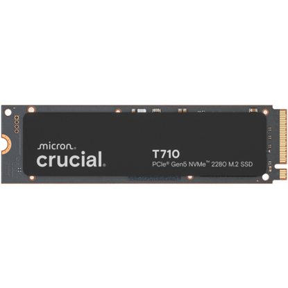 Fotografija izdelka Crucial T710 2TB PCIe Gen5 NVMe 2280 M.2 SSD
