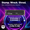 Fotografija izdelka Crucial T710 2TB PCIe Gen5 NVMe 2280 M.2 SSD