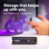 Fotografija izdelka Crucial P310 1TB PCIe Gen4 NVMe 2280 M.2 SSD s hladilnikom