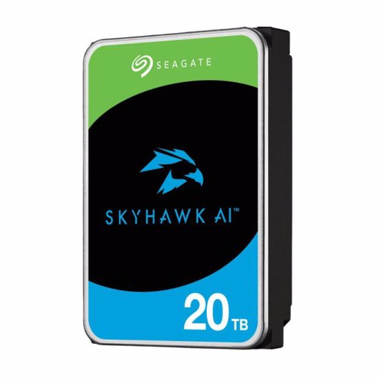 Fotografija izdelka Seagate 20TB SkyHawk AI 3,5" SATA 6Gb/s 7200rpm 512MB HDD disk