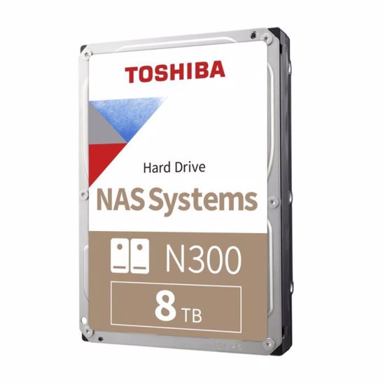 Fotografija izdelka Toshiba 8TB N300 NAS 3,5" SATA 6Gb/s 7200rpm 512MB HDD disk