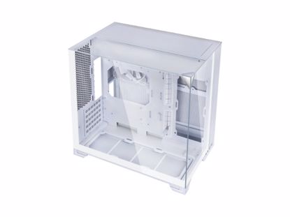 Fotografija izdelka Računalniško ohišje Lian Li O11 Vision-M, Micro-ATX, kaljeno steklo, belo