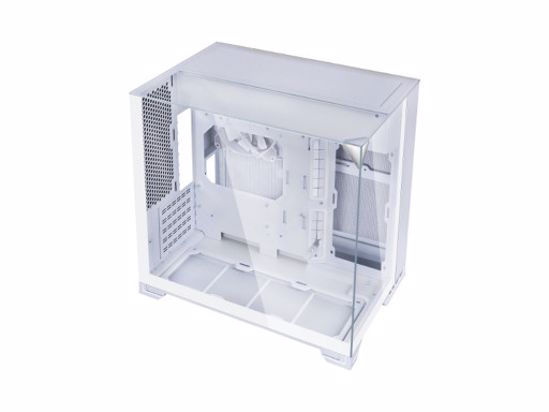 Fotografija izdelka Računalniško ohišje Lian Li O11 Vision-M, Micro-ATX, kaljeno steklo, belo