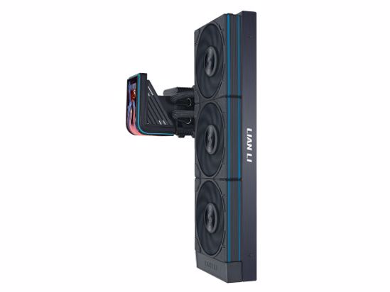 Fotografija izdelka Komplet za tekočinsko hlajenje AIO Liquid Cooler Lian Li HydroShift II OLED Curved 360 P28 V2, črn