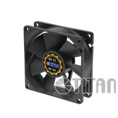 Fotografija izdelka TITAN DCF-8025L12S 80mm ventilator