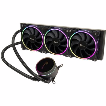 Fotografija izdelka INTER-TECH LC-360 RGB AIO 360mm 300W ARGB vodno hlajenje