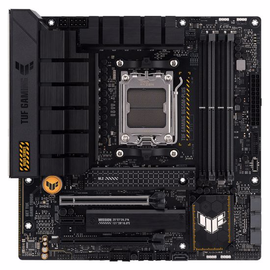 Fotografija izdelka ASUS TUF GAMING B650M-PLUS AM5 HDMI/DP DDR5 mATX osnovna plošča