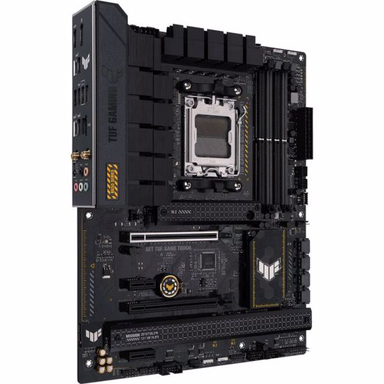 Fotografija izdelka ASUS TUF GAMING B650-PLUS WIFI, DDR5, SATA3, USB3.2Gen2x2, DP, 2.5GbE, Wi-Fi, AM5 ATX