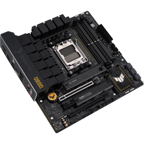Fotografija izdelka ASUS TUF GAMING B650M-PLUS, DDR5, SATA3, USB3.2Gen2x2, DP, 2.5GbE, AM5 mATX