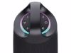 Fotografija izdelka MANTA SPK330B OTUS prenosni KARAOKE zvočnik, Bluetooth 5.3, 120W, TWS, polnilna baterija, RGB LED osvetlitev, USB / AUX / MIC, Google Assistant / Siri, +mikrofon, črn (Phantom Black)