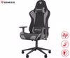 Fotografija izdelka GENESIS NITRO 440 G2 gaming / pisarniški stol, ergonomski, nastavljiva višina / naklon, zibanje, 2x blazina, kolesa CareGLide™, črno siv