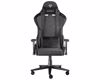 Fotografija izdelka GENESIS NITRO 550 G2 gaming / pisarniški stol, ergonomski, nastavljiva višina / naklon, zibanje, 2x blazina, kolesa CareGLide™, siv