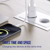 Fotografija izdelka ALLITY ATC-01 GaN polnilec, 30W, 1x USB-C, 1x USB-A, Power Delivery, Quick Charge, polnjenje / napajanje, univerzalna kompatibilnost, Plug&Play, tehnologija GaN, črn