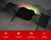 Fotografija izdelka GENESIS HOLM MODULAR 160 pisarniška / gaming miza, modularna, robustna konstrukcija, nastavljiva višina, RGB LED osvetlitev, napeljava kablov, 2x držalo, 160x75cm, črna