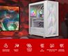 Fotografija izdelka GENESIS DIAXID 605 ARGB računalniško ohišje, Midi Tower, 4x ventilator, AIO LC do 420mm, GPU do 351mm, CPU Cooler do 168mm, MESH plošča, kaljeno steklo, ARGB LED osvetlitev, 420x217x466mm, belo