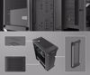 Fotografija izdelka GENESIS IRID 505F računalniško ohišje, Midi Tower, 5x ventilator, AIO LC do 360mm, GPU do 380mm, CPU Cooler do 165mm, MESH plošča, kaljeno steklo, filtri proti prahu, 447x220x510mm, črno