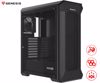 Fotografija izdelka GENESIS IRID 505 V2 računalniško ohišje, Midi Tower, 2x ventilator, AIO LC do 360mm, GPU do 380mm, CPU Cooler do 165mm, MESH plošča, kaljeno steklo, filtri proti prahu, 447x220x510mm, črno