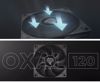 Fotografija izdelka GENESIS OXAL 120 3-PACK ventilatorji za računalnik / ohišje, univerzalni, 120mm velikost, do 1300 RPM, ultra tiho delovanje, blazinice proti vibracijam, 3-PIN konektor, črni