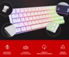 Fotografija izdelka GENESIS THOR 660 G2 gaming mehanska tipkovnica, žična / brezžična, USB 2.4GHz / BT 5.0 / USB-C, baterija, RGB LED, RapidSpeed, Gateron Brown stikala, spomin, programska oprema, Plug & Play, bela
