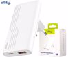 Fotografija izdelka ALLITY ATC-02 GaN polnilec, 65W, 1x USB-C, 1x USB-A, Power Delivery, Quick Charge, polnjenje / napajanje, univerzalna kompatibilnost, Plug&Play, tehnologija GaN, bel