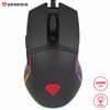 Fotografija izdelka GENESIS KRYPTON 220 gaming miška, 6400DPI, RGB LED osvetlitev, 6 gumbov, spomin, programska oprema, Plug & Play, črna