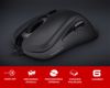 Fotografija izdelka GENESIS KRYPTON 220 gaming miška, 6400DPI, RGB LED osvetlitev, 6 gumbov, spomin, programska oprema, Plug & Play, črna