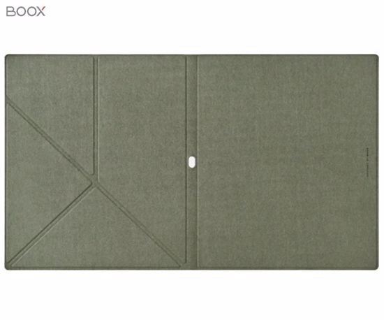 Fotografija izdelka BOOX Note Air5 C originalni ovitek / etui, za model Note Air5 C, preklopni, magnetni, funkcija stojala, 3 načini postavitve, funkcija bujenja zaslona, zelen (Dark Gray Green)