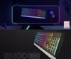 Fotografija izdelka GENESIS RHOD 300 RGB gaming membranska tipkovnica, žična, RGB LED osvetlitev, Anti-Ghosting funkcija, Non-Floating stikala / tipke, zaščita pred vodo, Plug & Play, F1-F12, črna