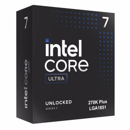 Fotografija izdelka INTEL Core Ultra 7 270K Plus 3,2/5,5GHz 24c/24t 36MB LGA1851 125/250W procesor