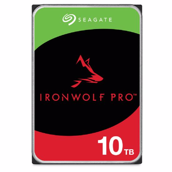 Fotografija izdelka SEAGATE IronWolf PRO NAS 10TB 3,5" SATA3 256MB 7200rpm trdi disk ST10000NT001