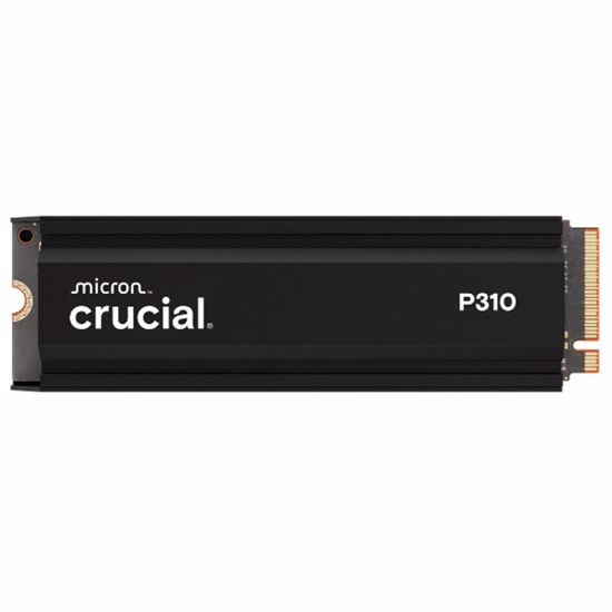 Fotografija izdelka CRUCIAL P310 1TB M.2 PCIe 4.0 NVMe SSD s hladilnikom CT1000P310SSD5
