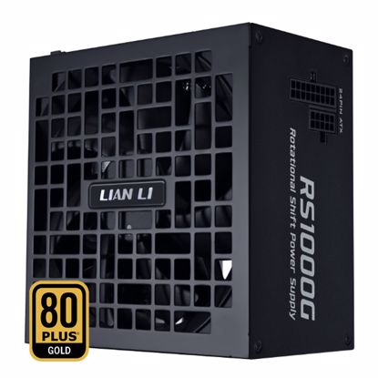 Fotografija izdelka LIAN LI RS1000G 1000W 80Plus Gold Hub modularni ATX napajalnik