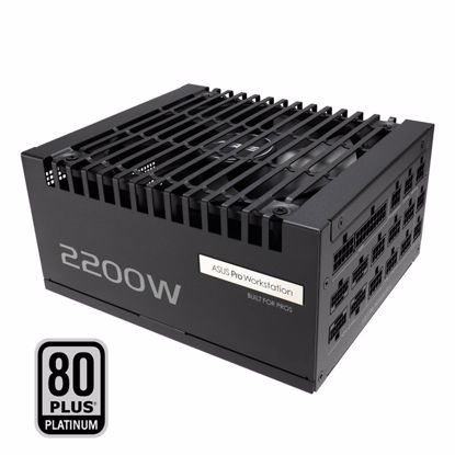 Fotografija izdelka ASUS Pro WS 2200W Platinum gaming modularni ATX napajalnik