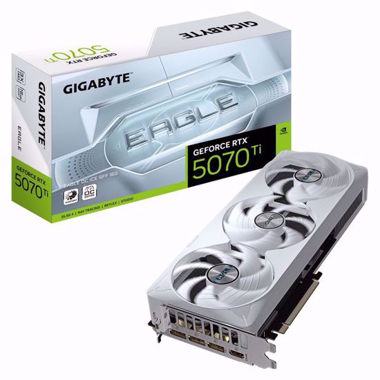 Fotografija izdelka GIGABYTE GeForce RTX 5070 Ti EAGLE ICE OC SFF 16GB GDDR7