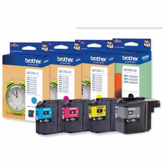 Fotografija izdelka Brother Kartuša LC129XL, ValuePack 2.400/1.200 MFC-J6520DW, MFC-J6920DW