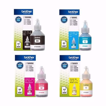 Fotografija izdelka Črnilo Komplet BROTHER BT-6000 BK + BT-5000 (C/M/Y), original